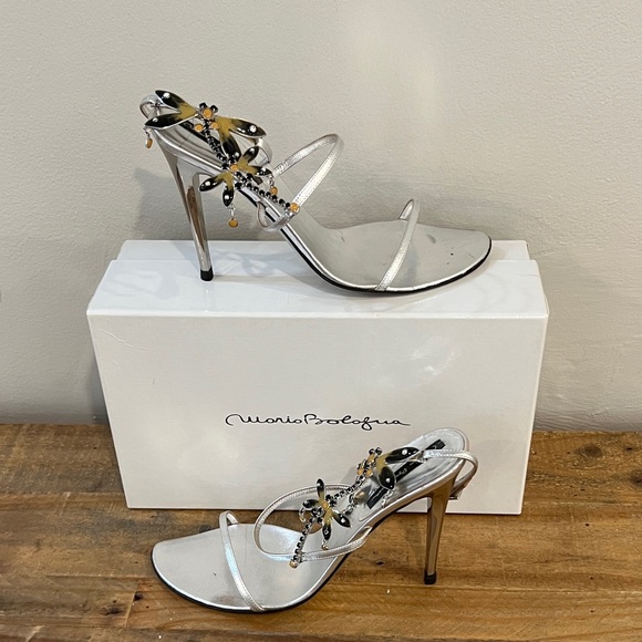 Mario Bologna Made in Italy High Heel Sandal - Picture 6 of 7